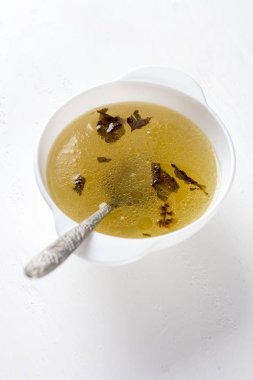 Tavuk çorbası plaka