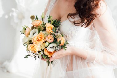 Boudoir gelinin sabah