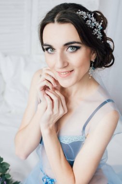 Boudoir gelinin sabah