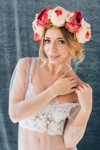 Boudoir gelinin sabah