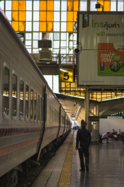 Bangkok tren istasyonu veya Hua Lamphong istasyonu ana tren istasyonu, Bangkok, Tayland olduğunu.