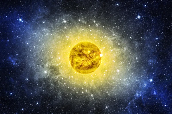 Sun in the space. — Stock Photo, Image