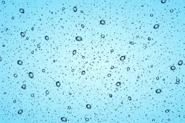 Water bubbles underwater background — Stock Photo, Image