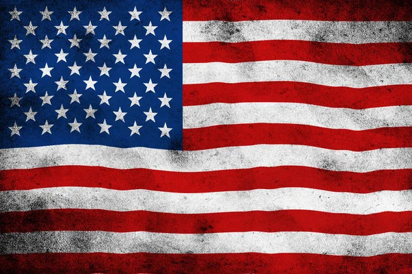 Grunge USA flag background — Stock Photo, Image