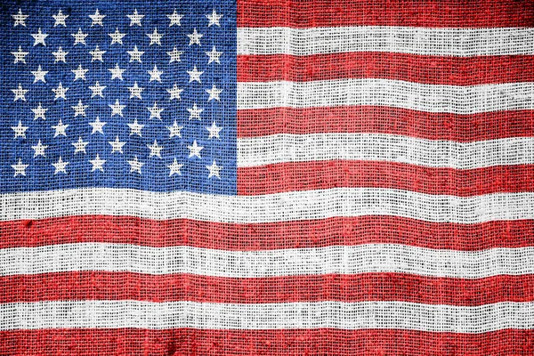 Υπόβαθρο σημαίας Grunge ΗΠΑ — Φωτογραφία Αρχείου