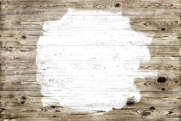 The brown wood texture with white paint space — Stock Photo, Image