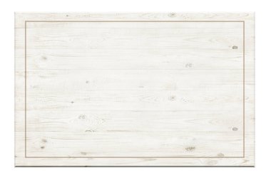 Beyaz arka plan üzerinde izole ahşap etiket