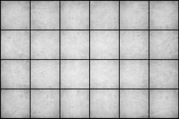 Boş beton beyaz duvar doku arka plan döşenir