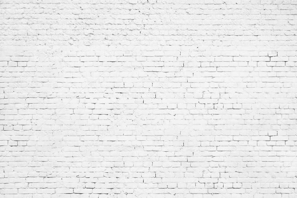 Old white brick stones wall background