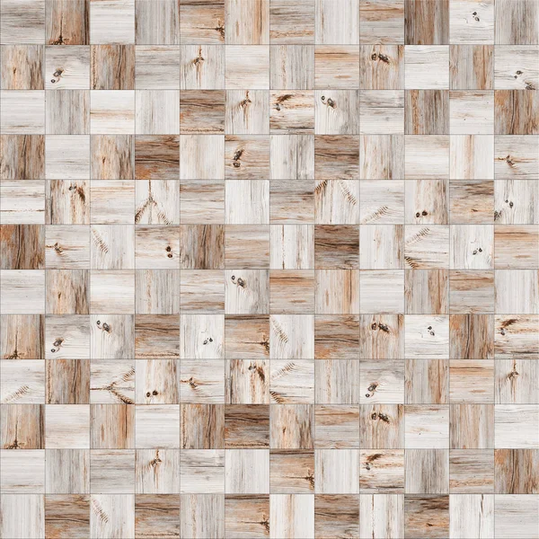 Parete quadrata in legno come sfondo vintage — Foto Stock