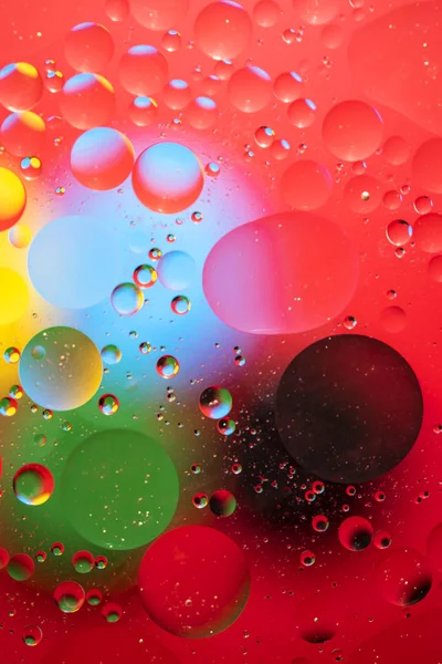 Abstrakte Tapeten aus farbigen Kreisen — Stockfoto