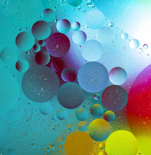 Abstract wallpaper from colored circles — 스톡 사진