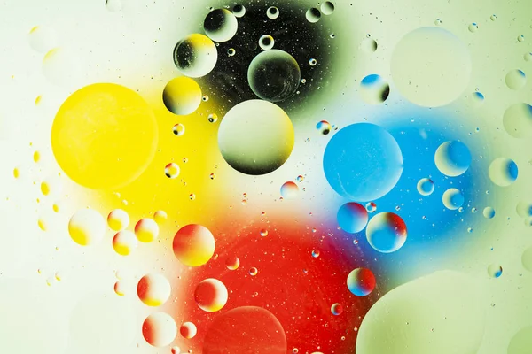 abstract wallpaper from colored circles