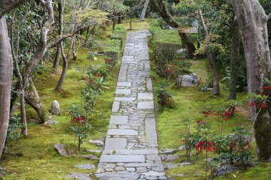 Japanese garden, Kyoto clipart