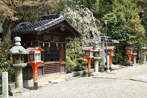 Kyoto, Japan shrine — Stock fotografie