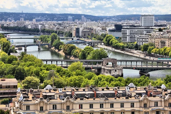 Bridges of the Seine — Φωτογραφία Αρχείου