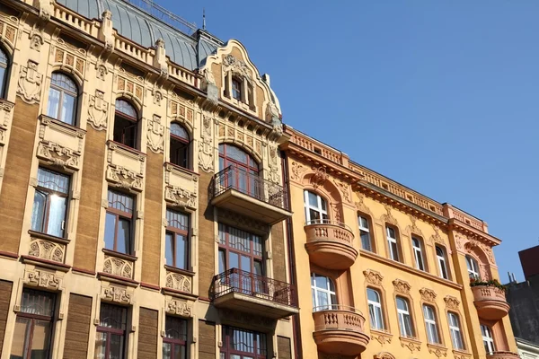 Lodz, Poland - city architecture — Stockfoto