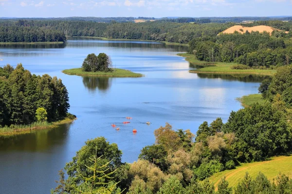 Poland landscape - Mazury — Stock Photo, Image