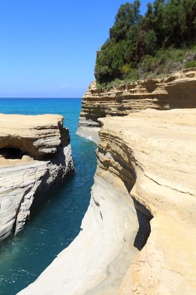 Sidari, Grécia - Paisagem de Corfu — Fotografia de Stock