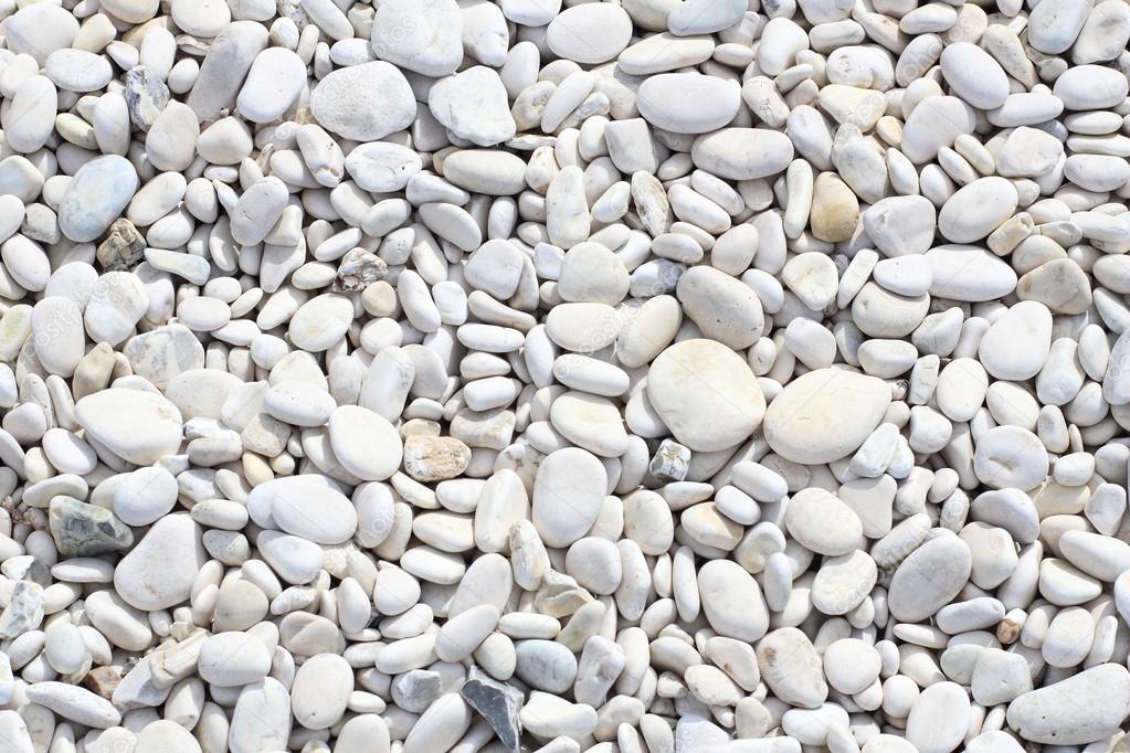 White stones in Corfu