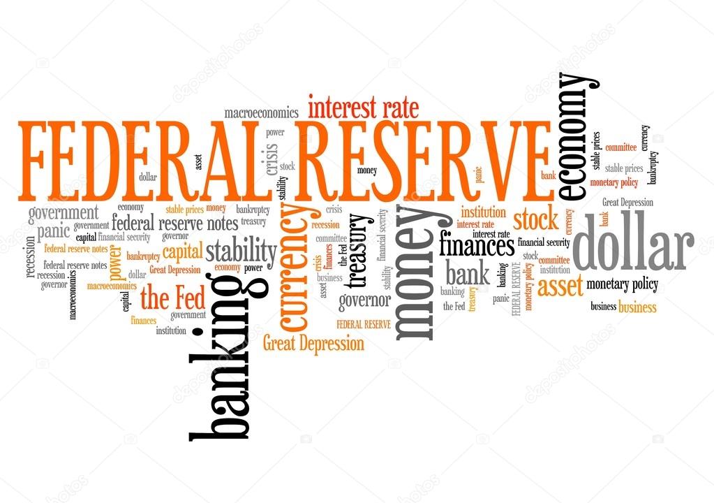 Federal reserve - word cloud illustration