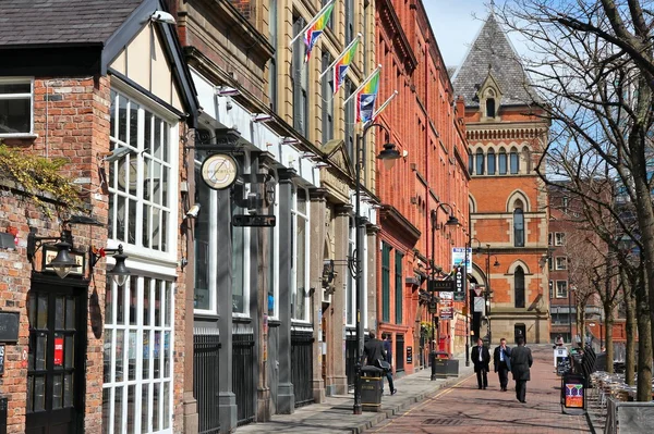 Gay Village, Manchester — Foto de Stock