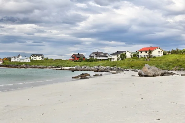 Norvège vue plage — Photo