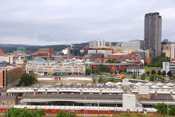 Sheffield Uk city — Zdjęcie stockowe