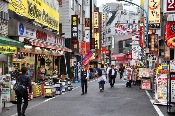 Tokio calle comercial —  Fotos de Stock