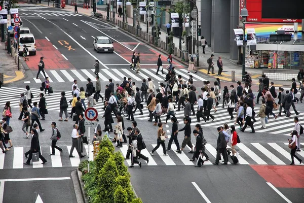 Japonya'da kalabalık