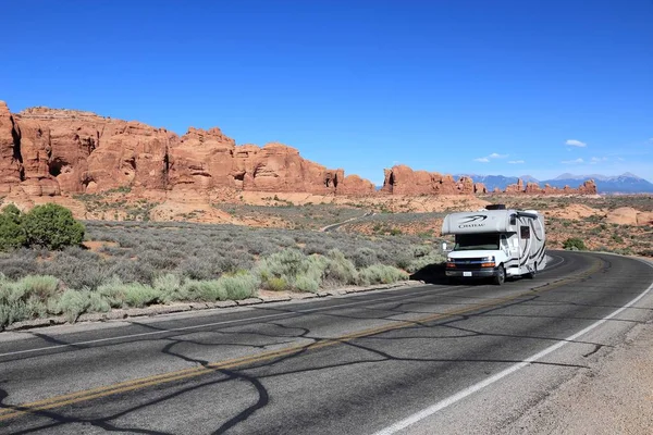 RV in the USA — Stock Photo, Image