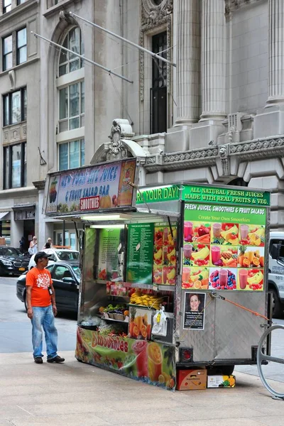 Продовольственный грузовик Нью-Йорка — стоковое фото