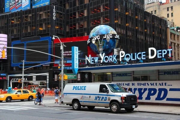 NYPD, Times Square — Stock Photo, Image