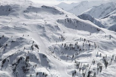 France ski area clipart