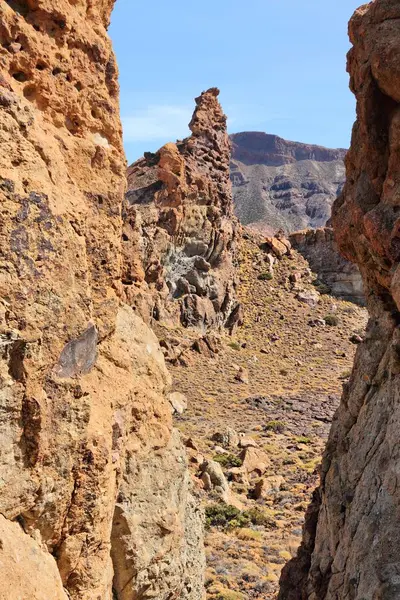 Rochas vulcânicas de Tenerife — Fotografia de Stock