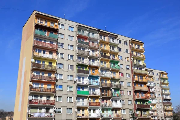 Architektury mieszkaniowej w Polsce — Zdjęcie stockowe