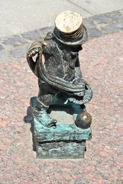 Wroclaw Gnome in Poland — Stock Photo, Image