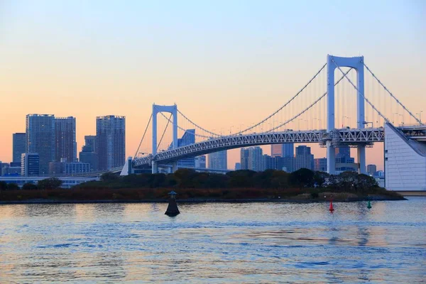 Міст веселки в Японії — стокове фото