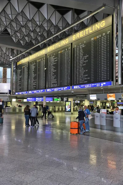 Frankfurt Lotnisko, Niemcy — Zdjęcie stockowe