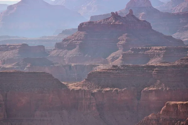Dunstiger Grand Canyon — Stockfoto