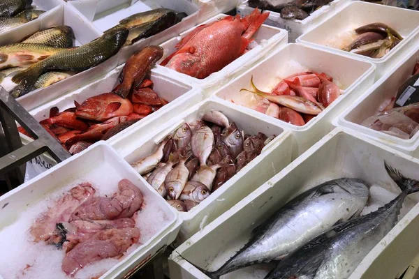 Mercato del pesce di Londra — Foto Stock