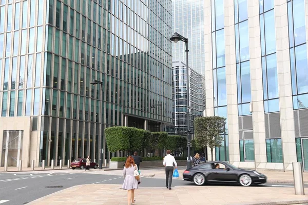 Canary Wharf, London — Stock Photo, Image