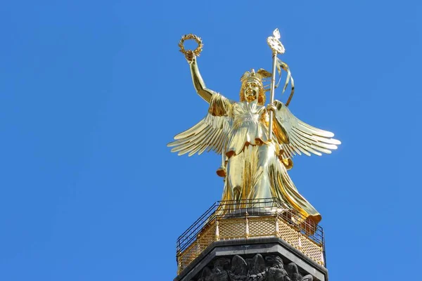 Berlim - monumento Siegessaule — Fotografia de Stock