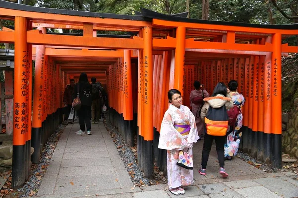 伏見稲荷、日本 — ストック写真