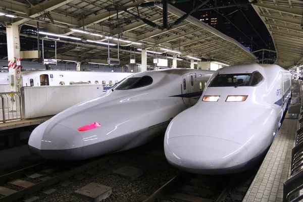 Shinkansen treinen, Japan — Stockfoto