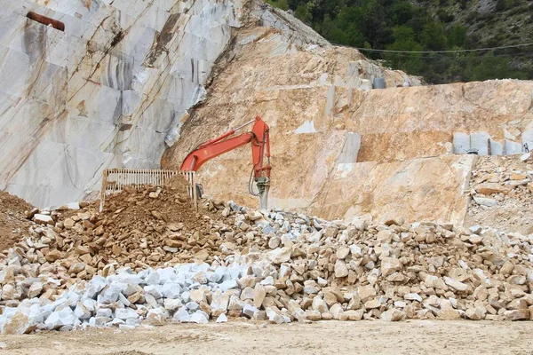 Cantera de mármol, Italia — Foto de Stock