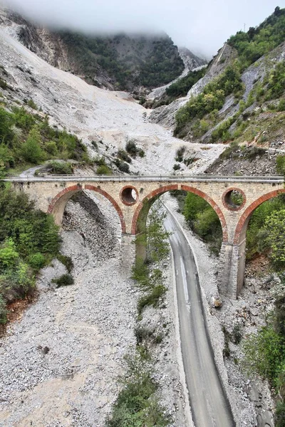 Steengroeve van Carrara, Italië — Stockfoto