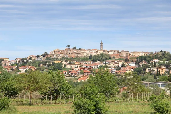 Πόλη της Τοσκάνης - Peccioli — Φωτογραφία Αρχείου