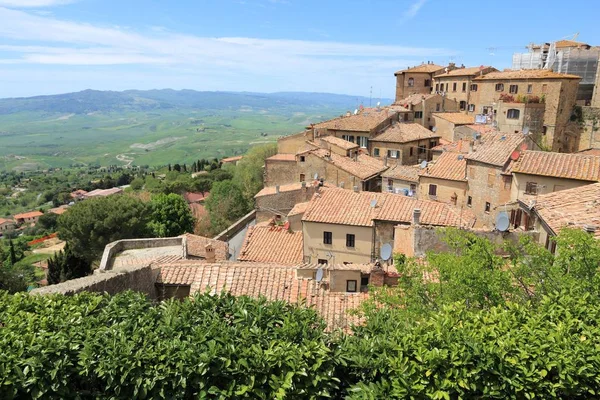 Volterra middelalderby – stockfoto