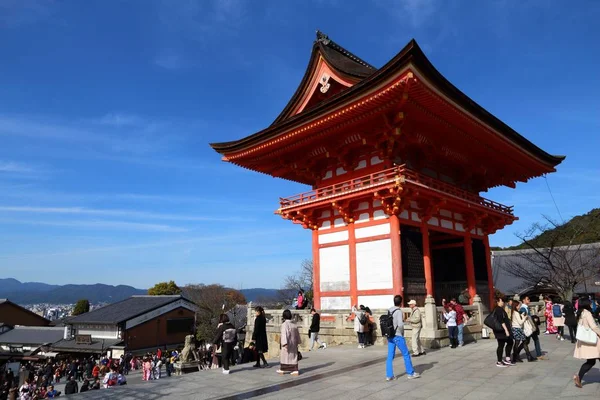 Kyoto temple, Japan — Stockfoto